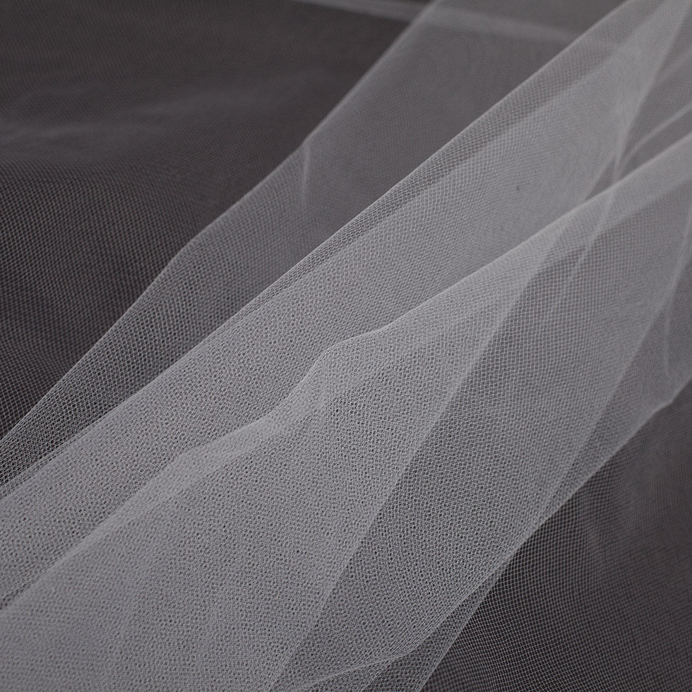 Nylon Tulle 108" - Silk White - Pavlova Wide Collection