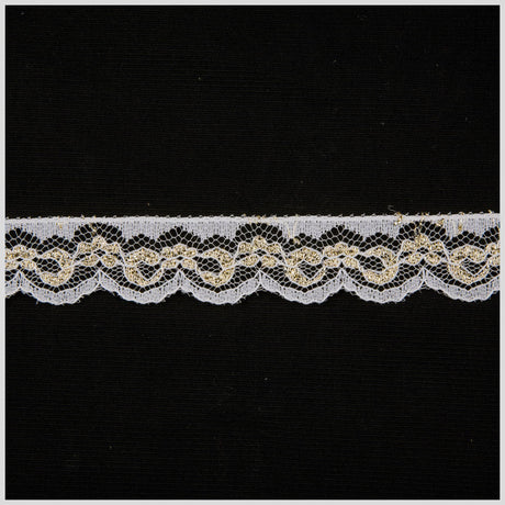 1" Off-White Fine Lace