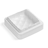 Silikomart MATELASSE Quilted Square Silicone Baking and Freezing Mold