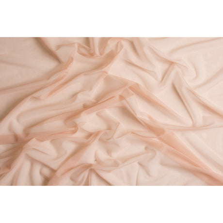 Wheat Stretch Nylon Mesh