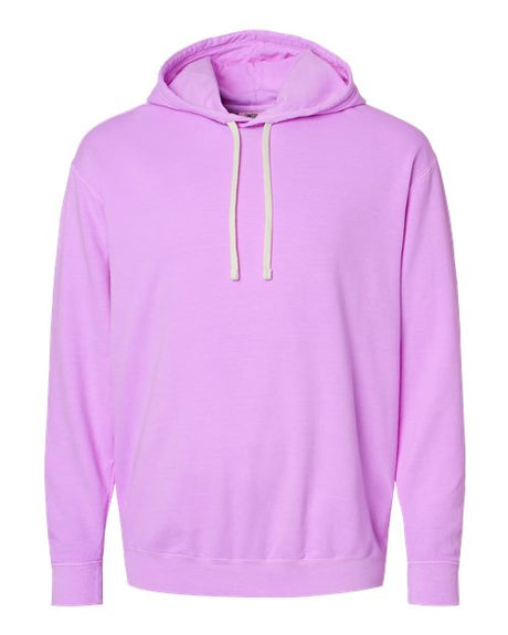 Comfort Colors Unisex Garment-Dyed Lightweight Fleece Hooded Sweatshirt