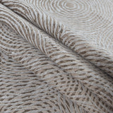 Linen Geometric Swirls on a Cotton and Polyester Woven