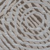 Linen Geometric Swirls on a Cotton and Polyester Woven
