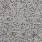 Linen Geometric Swirls on a Cotton and Polyester Woven