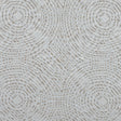 Champagne Geometric Swirls on a Cotton and Polyester Woven