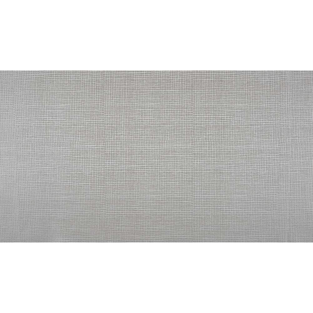 Champagne Geometric Cotton and Polyester Woven