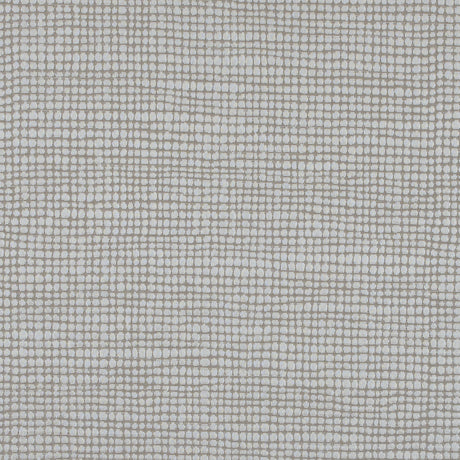 Champagne Geometric Cotton and Polyester Woven
