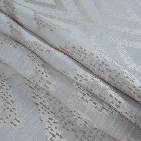 Champagne Diamond Woven Cotton and Polyester Blend