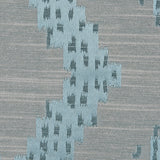 Azure Diamond Woven Cotton and Polyester Blend