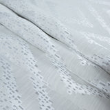 Dove Diamond Woven Cotton and Polyester Blend