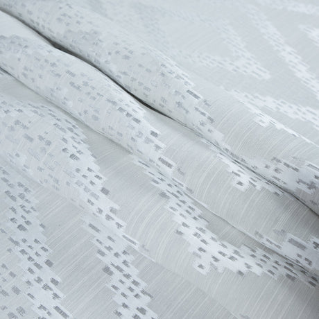 Dove Diamond Woven Cotton and Polyester Blend