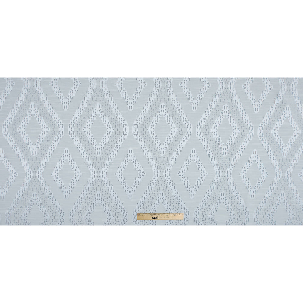 Dove Diamond Woven Cotton and Polyester Blend