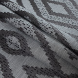 Slate Diamond Woven Cotton and Polyester Blend