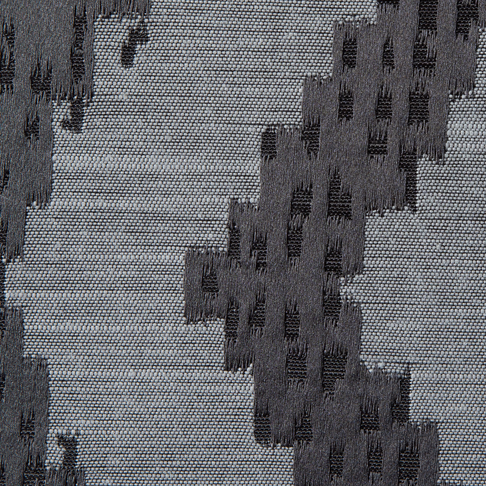 Slate Diamond Woven Cotton and Polyester Blend