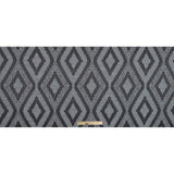 Slate Diamond Woven Cotton and Polyester Blend