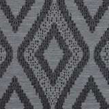 Slate Diamond Woven Cotton and Polyester Blend