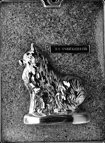 Pomeranian Chocolate Mold - Side 2 - LPDOG010B