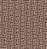 Rib Geometric Greek Print Knit Fabric