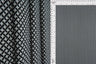 Ribbed Geometric Stretch Knit Fabric