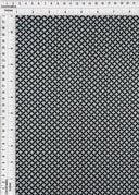 1 yarda de tela de punto acanalado Yummy de poliéster y spandex con estampado retro geométrico de ventana, 58/60" de ancho