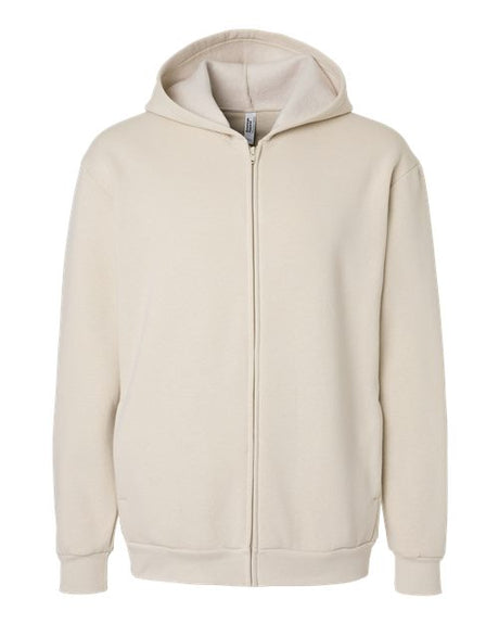 American Apparel Unisex ReFlex Fleece Full-Zip Hoodie Sweatshirt