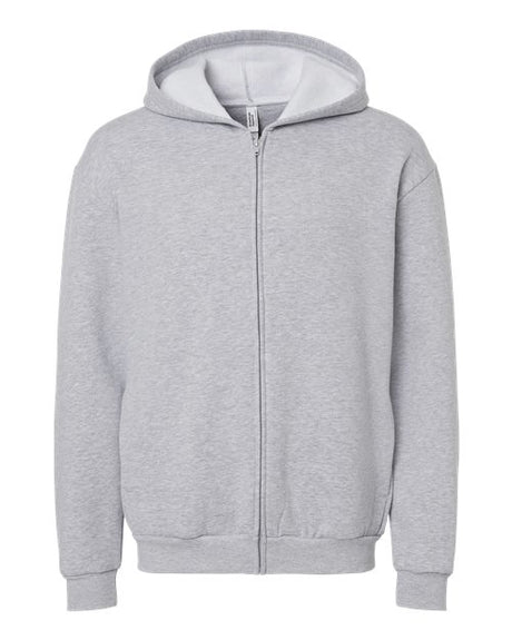 American Apparel Unisex ReFlex Fleece Full-Zip Hoodie Sweatshirt