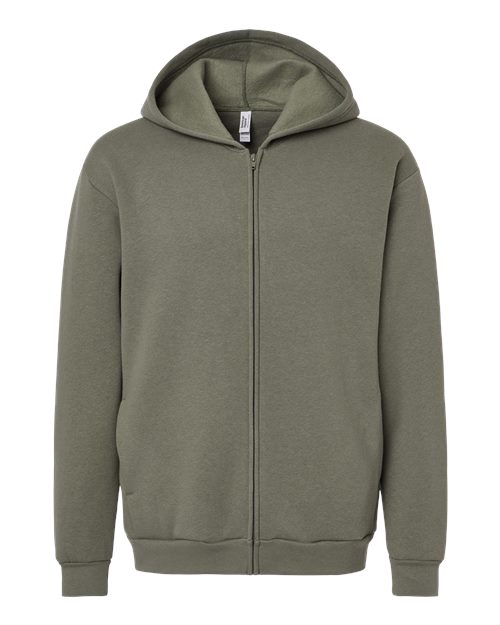 American Apparel Unisex ReFlex Fleece Full-Zip Hoodie Sweatshirt