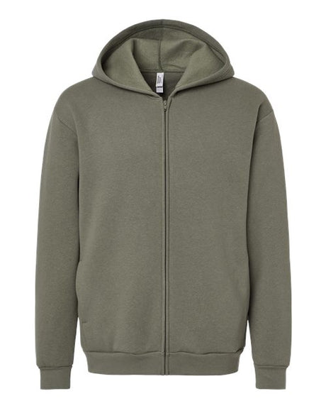 American Apparel Unisex ReFlex Fleece Full-Zip Hoodie Sweatshirt