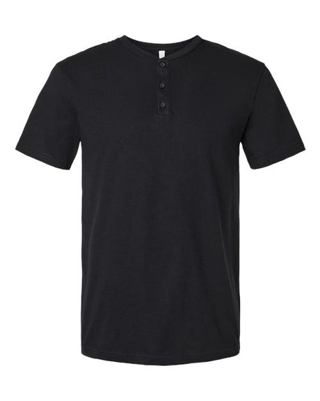 American Apparel Unisex CVC Henley Tee