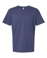 American Apparel Unisex CVC Henley Tee