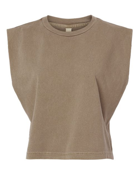 Women's Garment-Dyed Heavyweight Muscle Tee