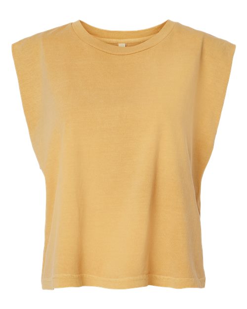 Garment-Dyed Women's Heavyweight Muscle Tee