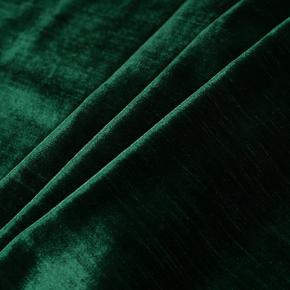 Emerald Polyester Velvet