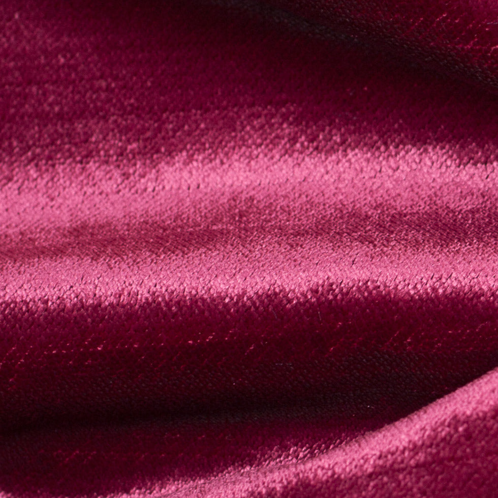 Magenta Polyester Velvet