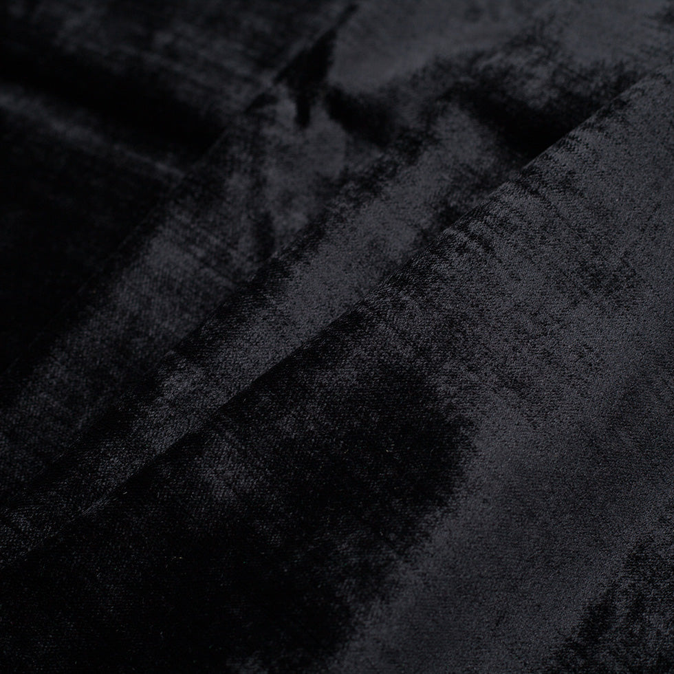 Ebony Polyester Velvet