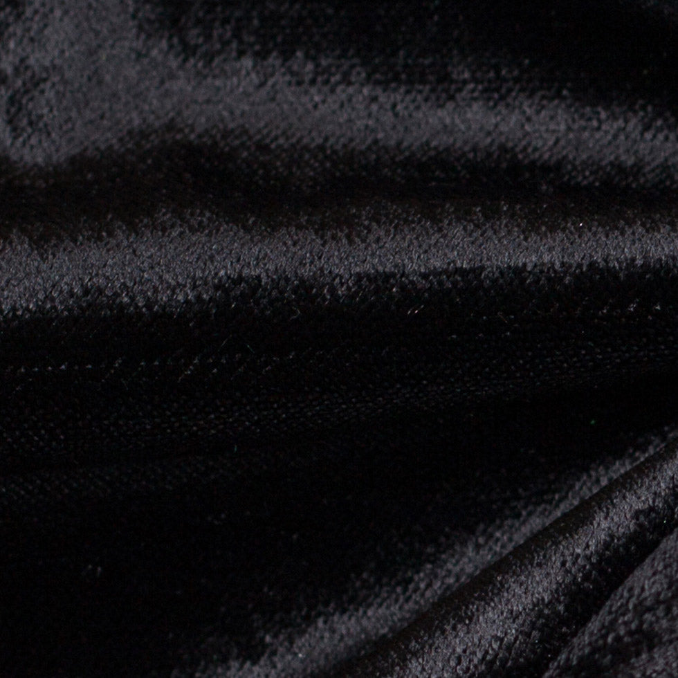 Ebony Polyester Velvet