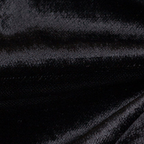 Ebony Polyester Velvet