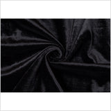 Ebony Polyester Velvet