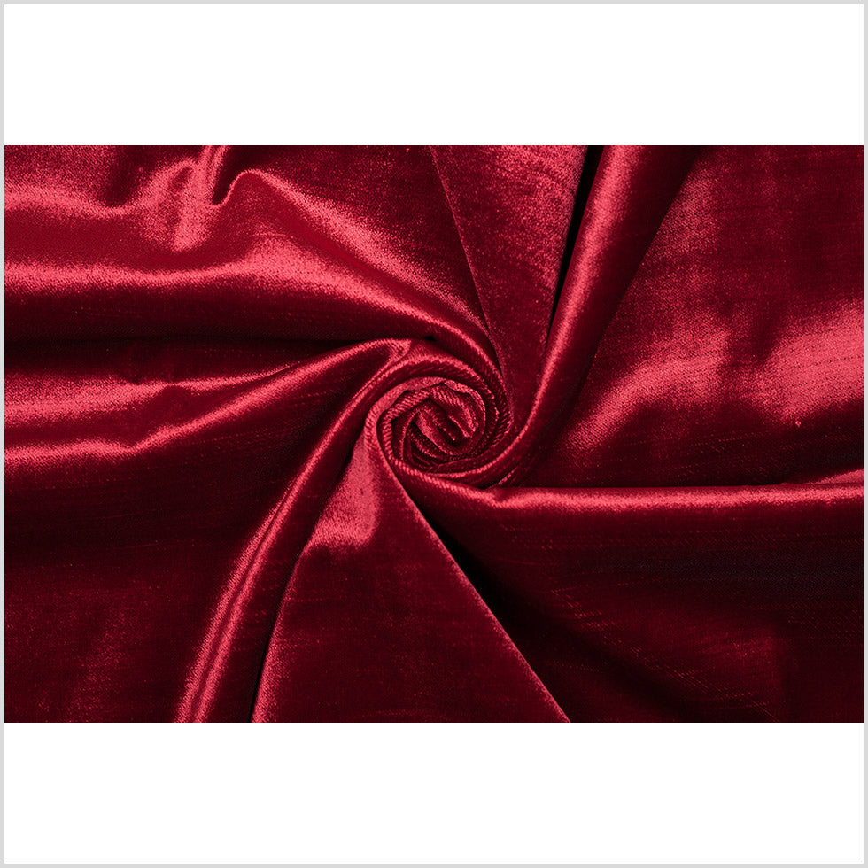 Cabernet Polyester Velvet