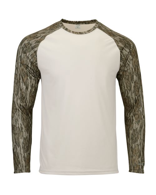 Jackson Mossy Oak Colorblocked Long Sleeve T-Shirt