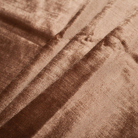 Copper Polyester Velvet