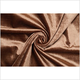 Copper Polyester Velvet