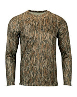 Oxford Performance Camo Print Long Sleeve T-Shirt