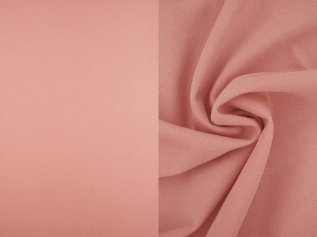 1 Yard Solid Techno Crepe Fabric, Heavy Stretch 58/60" Wide for Apparel