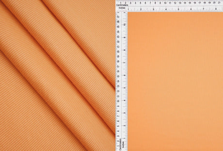 Rib Solid Stretch Knit Fabric