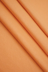Rib Solid Stretch Knit Fabric