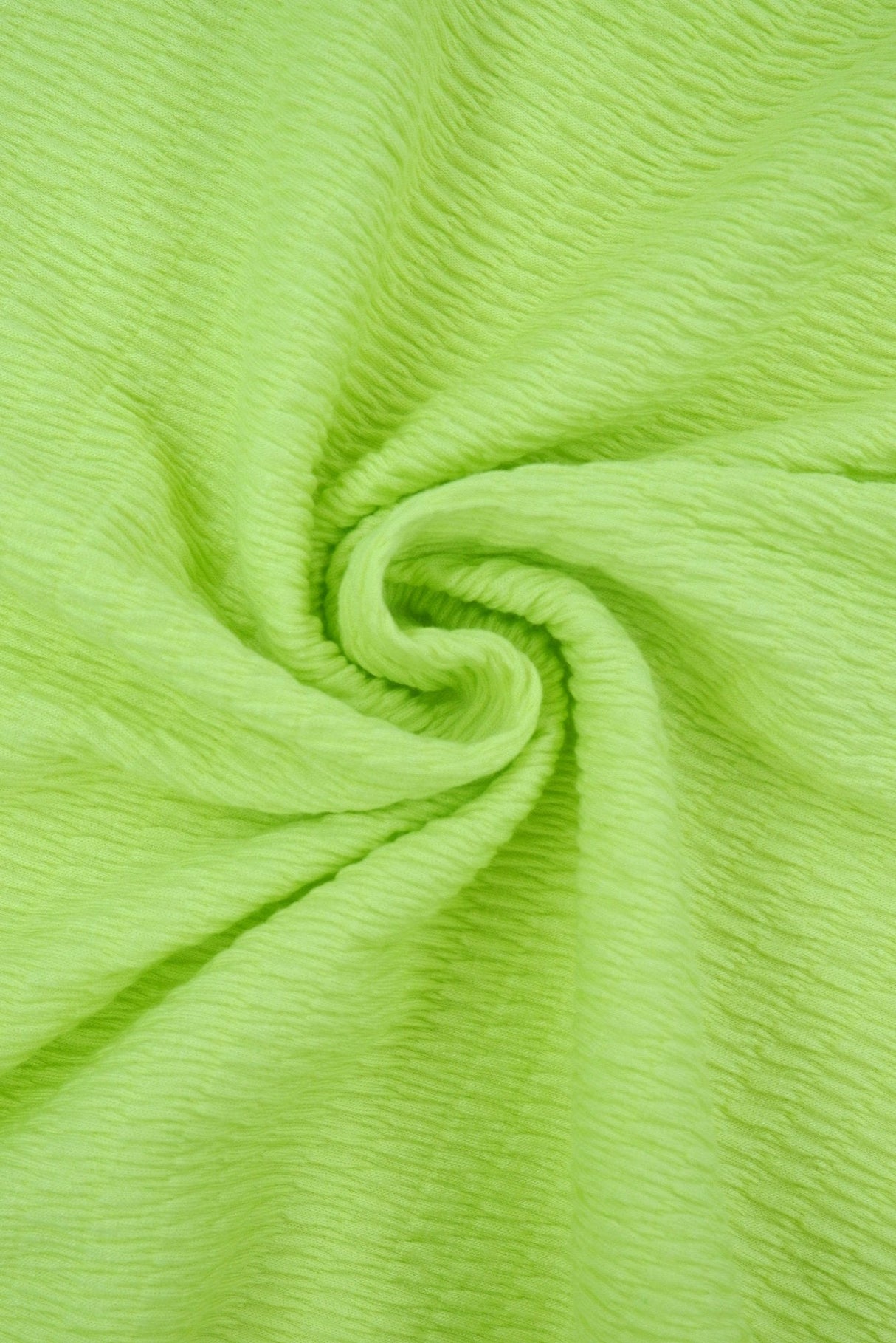 Smocked Rayon Knit Solid Fabric