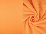 Smocked Rayon Knit Solid Fabric
