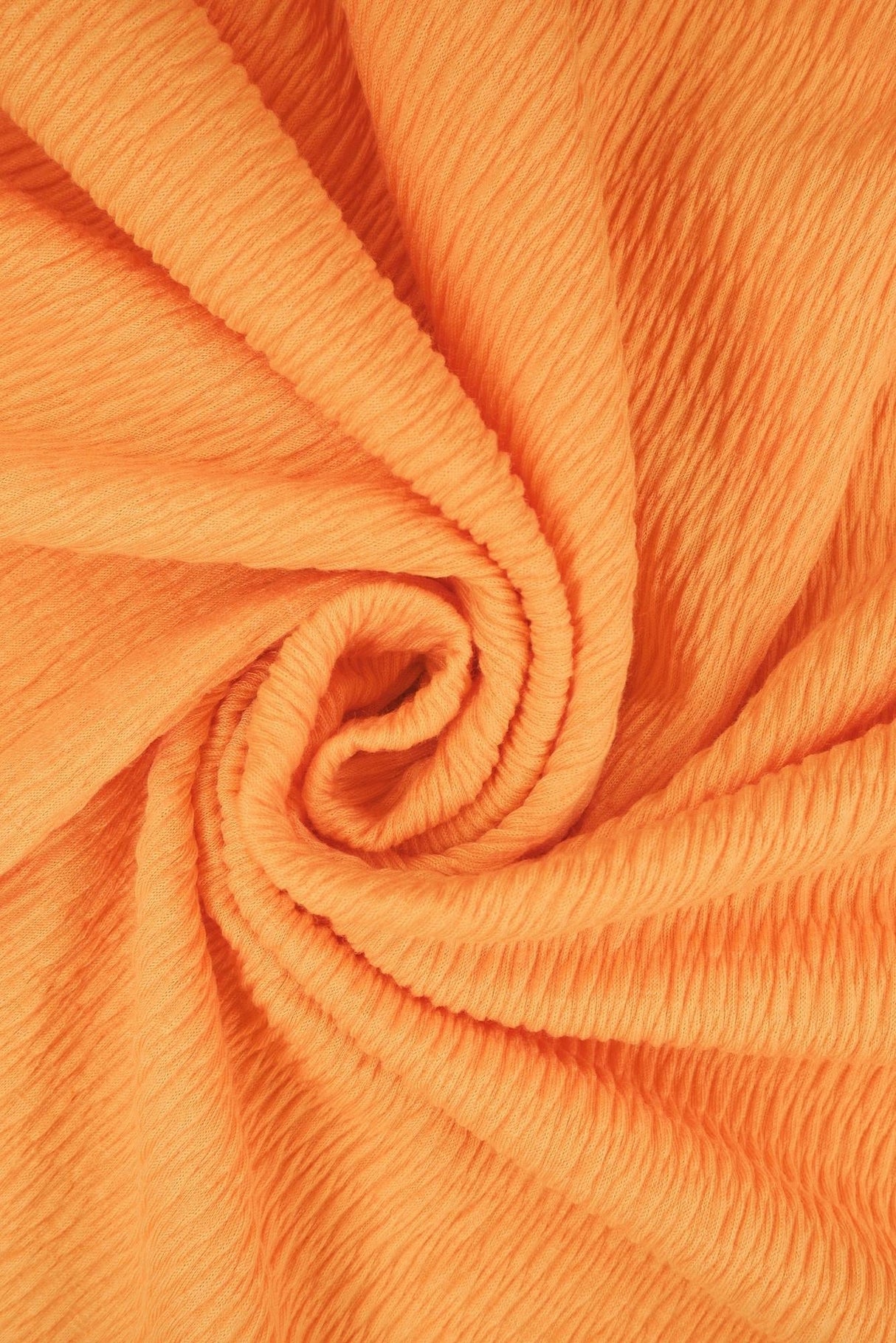 Smocked Rayon Knit Solid Fabric
