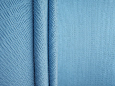 Smocked Rayon Knit Solid Fabric
